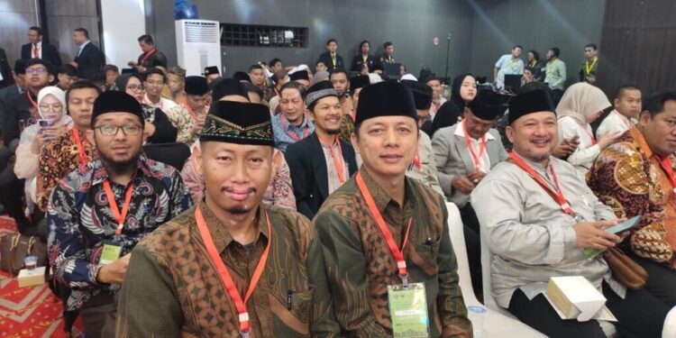 DPW LDII Sumatera Barat menghadiri undangan pembukaan Konferensi Wakaf Internasional 2025 di Kota Padang. Foto: LINES.