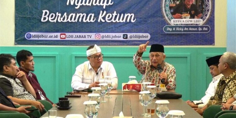 DPW LDII Jawa Barat menggelar media gathering menjelang pelaksanaan Musyawarah Wilayah (Muswil) IX. Foto: LINES.