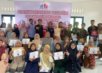 Forum Pemuda Banua Berkarya dan LDII Gelar Pelatihan Bantuan Hidup Dasar