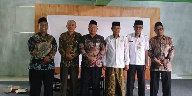 DPD LDII Kabupaten Tegal mengikuti Rapat Koordinasi Advokasi dan Penanganan Konflik yang digelar Kemenag Tegal. Foto: LINES.
