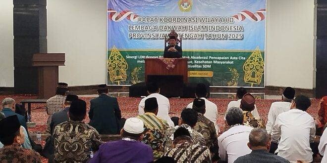 LDII Jawa Tengah menggelar Rapat Koordinasi Wilayah (Rakorwil) II. Foto: LINES.