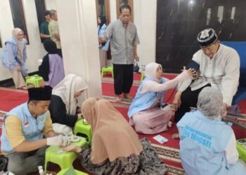 LDII Tangsel Dukung Program Ngider Sehat Lewat Skrining Kesehatan Lansia 2025