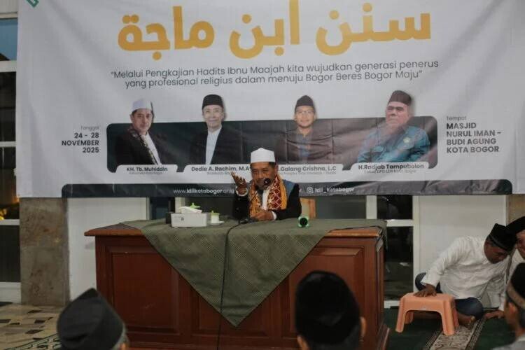 DPD LDII Kota Bogor menyelenggarakan pengajian rutin kitab Sunan Abu Daud dan Sunan Ibnu Majah. Foto: LINES.