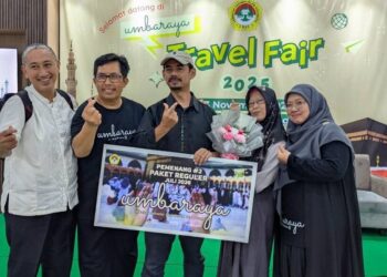 Warga LDII Kota Bandung Menang Paket Umroh Gratis di Umbaraya Travel Fair