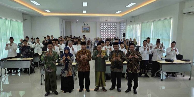 Gebyar Musabaqoh Hari Santri Nasional 2025 yang digelar Forum Komunikasi Pondok Pesantren (FKPP) Wonogiri pada Sabtu (1/11/2025) di kompleks Masjid At-Taqwa, Wonogiri, Jawa Tengah. Foto: LINES
