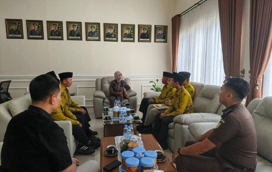 DPD LDII Pemalang beraudiensi dengan Kejaksaan Negeri Pemalang. Foto: LINES.