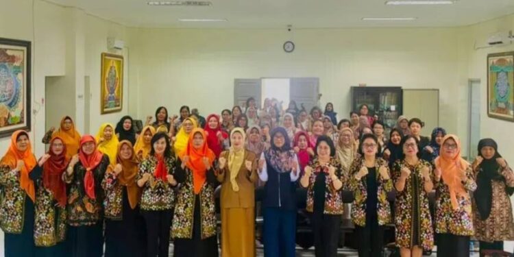 Biro PPKK LDII Bontang Hadiri Sosialisasi Pencegahan Stunting dan Moderasi Beragama PERLITA. Foto: LINES.