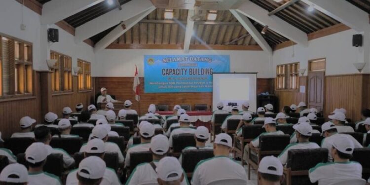 DPD LDII Kabupaten Bandung menggelar capacity building bagi pengurus DPD, PC, dan PAC. Foto: LINES.
