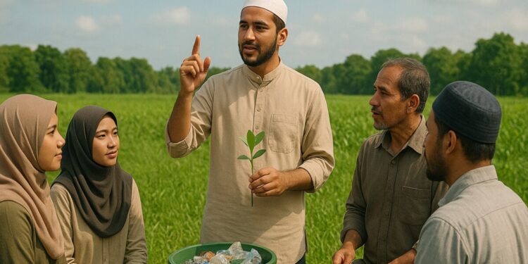 Ilustrasi Dakwah Ekologi. (ing)