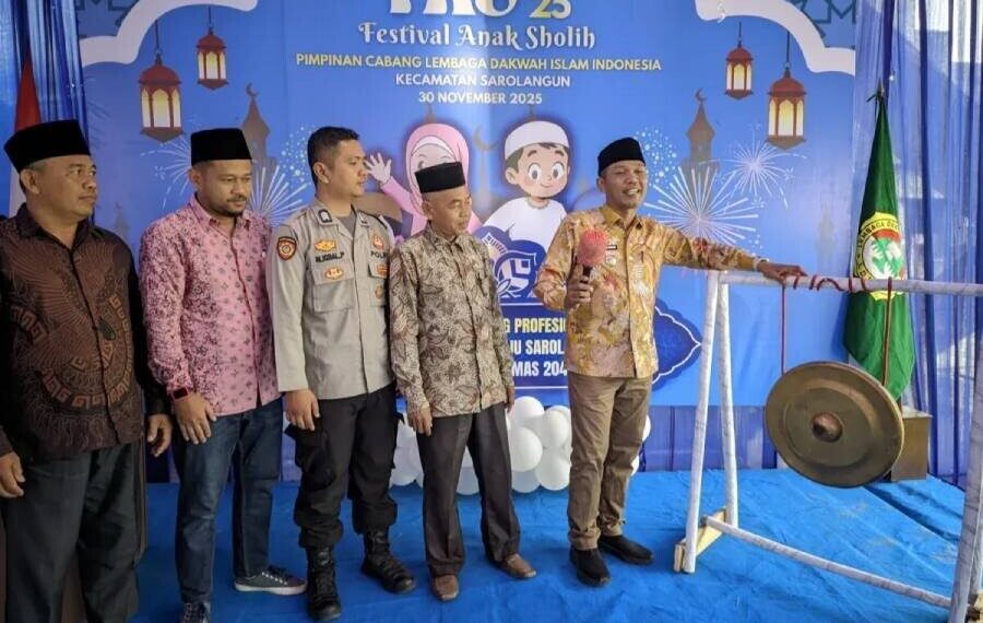 Festival Anak Sholeh (FAS) 2025 yang digelar Dewan Pimpinan Daerah (DPD) LDII Kabupaten Sarolangun. Foto: LINES.