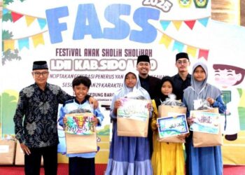 260 Warga LDII Sidoarjo Meriahkan FASS 2025