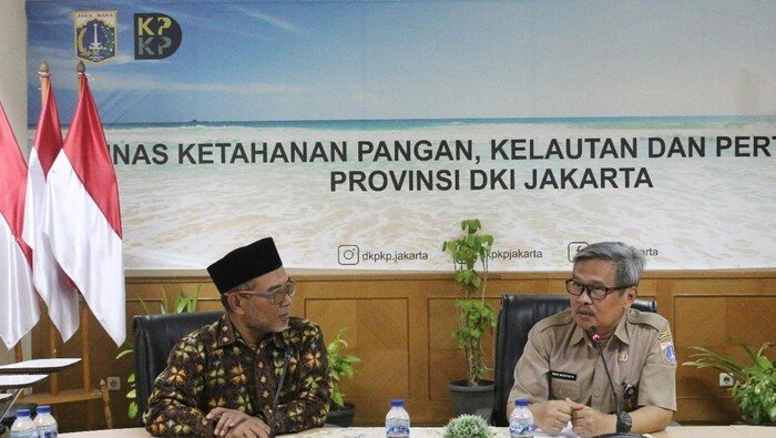 DPW LDII DKI Jakarta audiensi dengan Dinas Ketahanan Pangan, Kelautan, dan Pertanian (KPKP) DKI Jakarta. Foto: LINES.