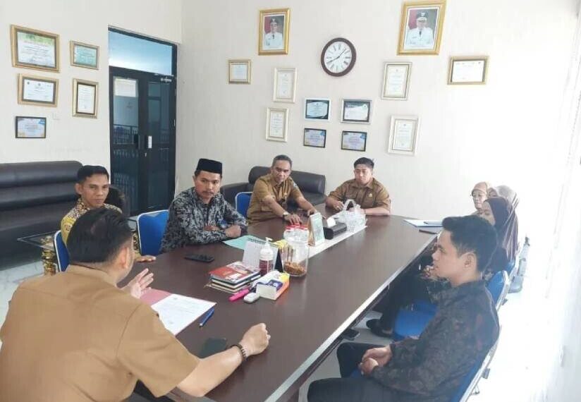 DPD LDII Kabupaten Bantaeng silaturahim ke Kantor Dinas Kesehatan Bantaeng. Foto: LINES.
