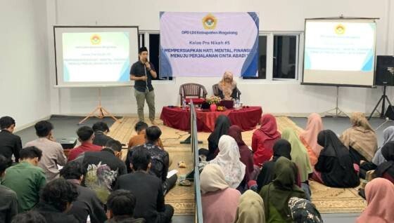Pembekalan kehidupan berumah tangga LDII Magelang. Foto: LINES.
