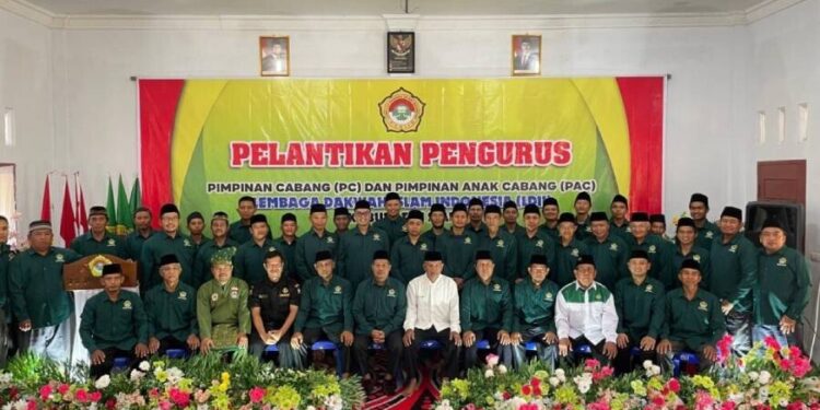 DPD LDII Kabupaten Siak menyelenggarakan pelantikan Pimpinan Cabang (PC) dan Pimpinan Anak Cabang (PAC) LDII se-Kabupaten Siak. Foto: LINES.