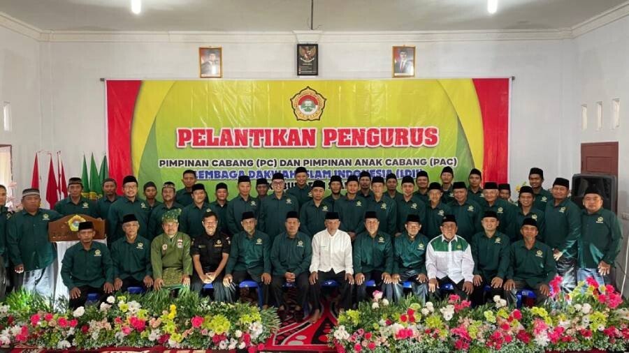 DPD LDII Kabupaten Siak menyelenggarakan pelantikan Pimpinan Cabang (PC) dan Pimpinan Anak Cabang (PAC) LDII se-Kabupaten Siak. Foto: LINES.