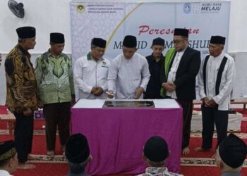 Resmikan Masjid Al Manshurin, Pemkab Kubu Raya Apresiasi LDII Konsisten Bina Umat