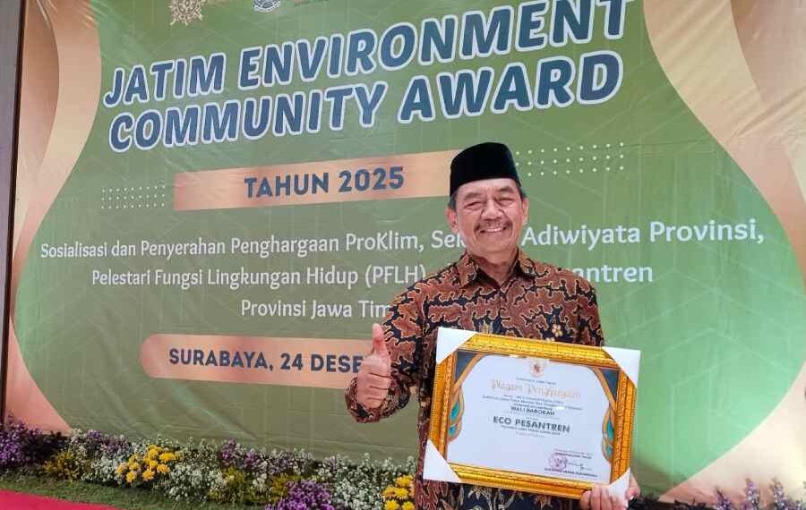 Ponpes Wali Barokah Raih Eco Pesantren Kategori Pratama, Siap Berkomitmen Ciptakan Lingkungan Sehat