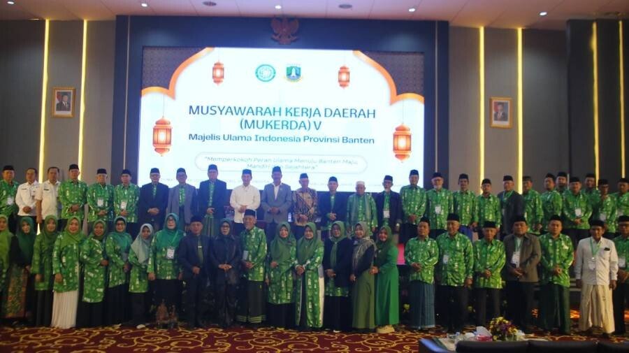 MUI Provinsi Banten menghelat Musyawarah Kerja Daerah (Mukerda) V yang juga dihadiri LDII Banten. Foto: LINES.