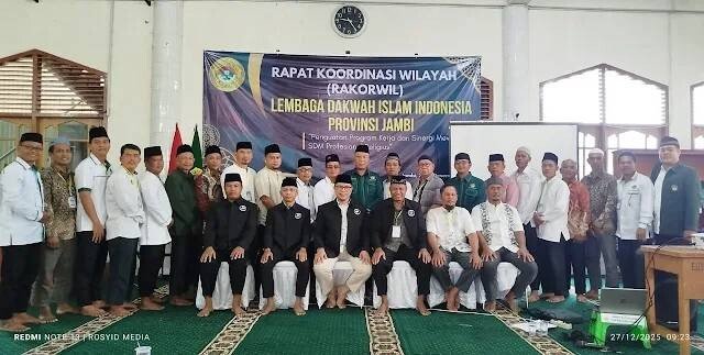 DPW LDII Jambi menghelat “Rapat Koordinasi Wilayah”. Foto: LINES.
