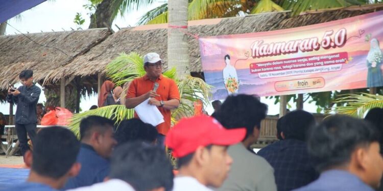 LDII Cilegon bersama LDII Kabupaten Serang dengan menggelar taaruf bertajuk Kegiatan Remaja Idaman di Anyer. Foto: LINES.