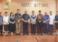Audiensi dengan Wali Kota Bitung, FKUB dan Perumda Pasar Matangkan Persiapan Harmony Christmas
