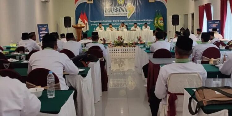 Musyawarah Daerah (Musda) IX LDII Kabupaten Indramayu, Jawa Barat, digelar di Hotel Prima Indramayu, pada Kamis (27/11/2025). Foto: LINES