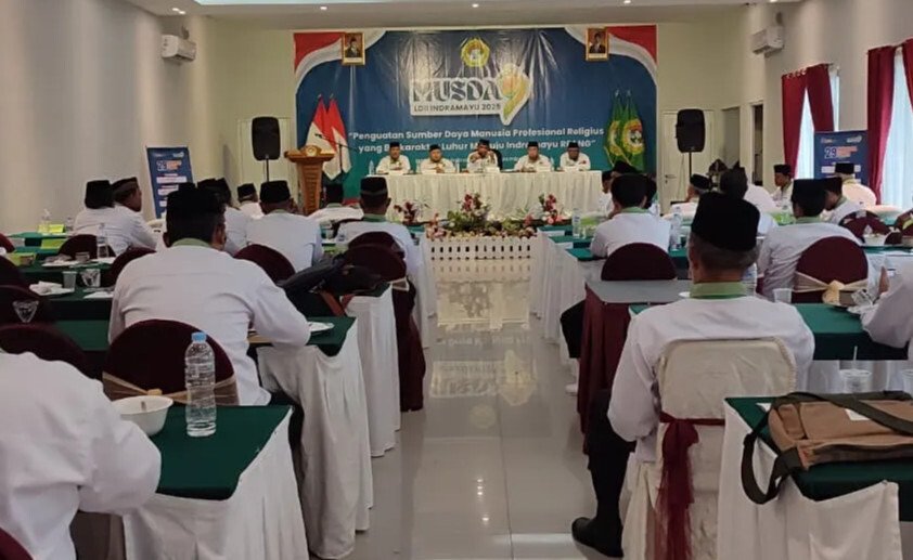 Musyawarah Daerah (Musda) IX LDII Kabupaten Indramayu, Jawa Barat, digelar di Hotel Prima Indramayu, pada Kamis (27/11/2025). Foto: LINES