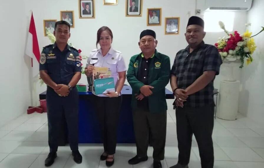 PC LDII Aertembaga, Kota Bitung, audiensi ke beberapa instansi di wilayah Kecamatan Aertembaga. Foto: LINES.