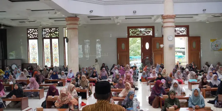 Mengawali 2026, Dewan Pimpinan Daerah (DPD) LDII Kabupaten Berau menggelar Pengajian Wanita di Masjid Nurul Hasanah, Tanjung Redeb, Kalimantan Timur. Foto: LINES