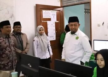 Direktur Pendidikan Pontren Kemenag RI Tinjau Pelaksanaan Imtihan Wathani PDF Ponpes Minhaajurrasyidin