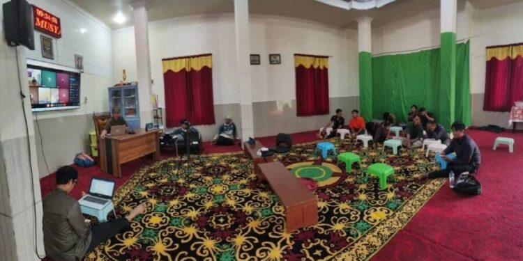 LDII Kaltara menggelar pelatihan jurnalistik online yang diikuti seluruh DPD. Foto: LINES.