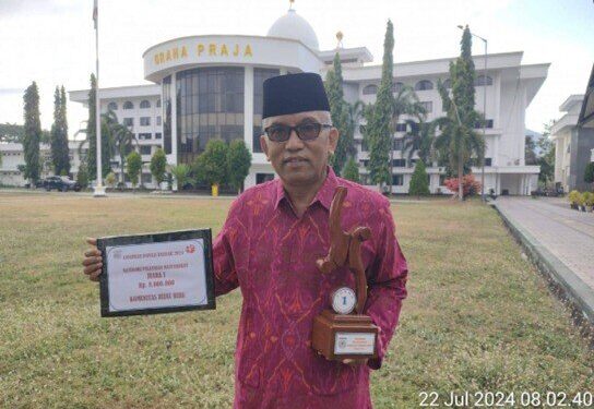 Bambang Supriadi, Ketua DPD LDII Sumbawa Barat sejak 2005 hingga sekarang. Foto: LINES.