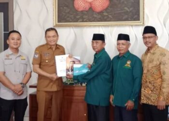 Dukung Pembangunan Daerah, LDII Bengkulu Tengah Audiensi dengan Bupati