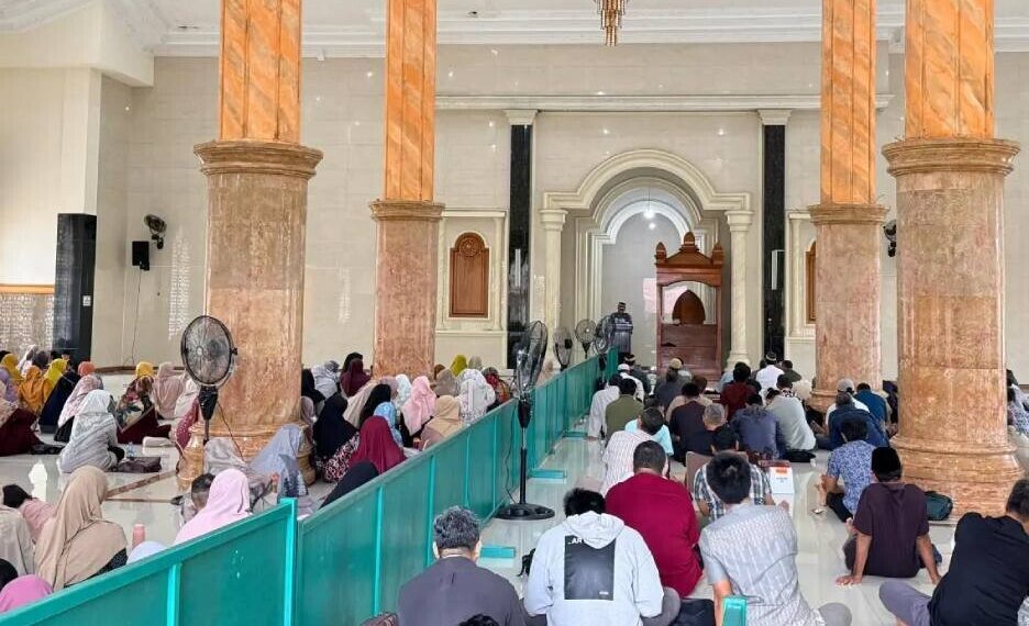 DPD LDII Kota Bontang, Kalimantan Timur menggelar pengajian awal tahun. Foto: LINES.