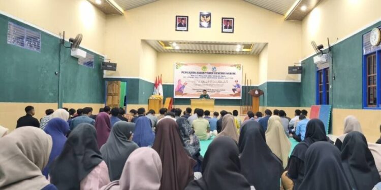 DPD LDII Kabupaten Nabire menggelar pengajian akhir tahun yang diikuti generasi muda LDII dari seluruh Nabire. Foto: LINES.