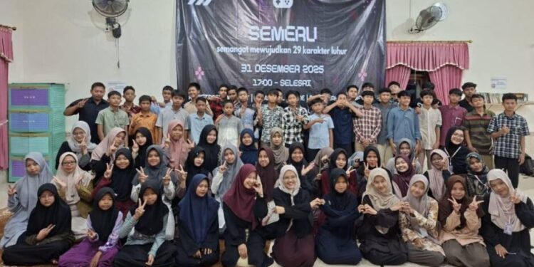 DPD LDII Kabupaten Tegal menggelar pengajian akhir tahun. Foto: LINES.