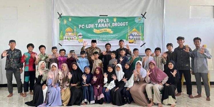 DPD LDII Kabupaten Paser menggelar Pondok Pesantren Libur Sekolah (PPLS). Foto: LINES.