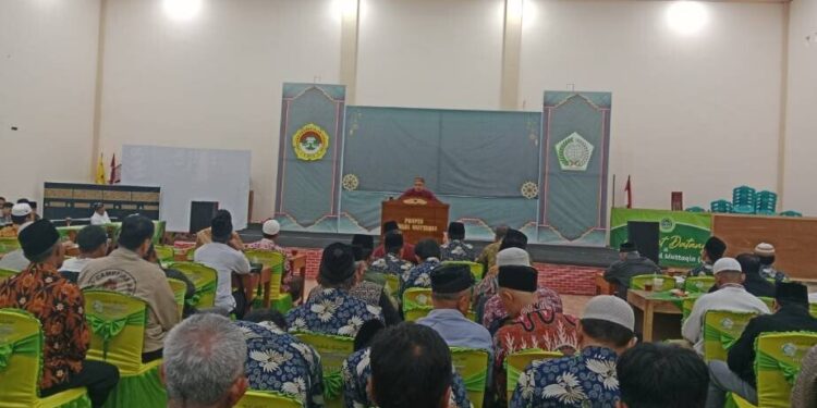 DPD LDII Kabupaten Magelang menggelar pengajian akbar baik secara daring dan luring. Foto: LINES.