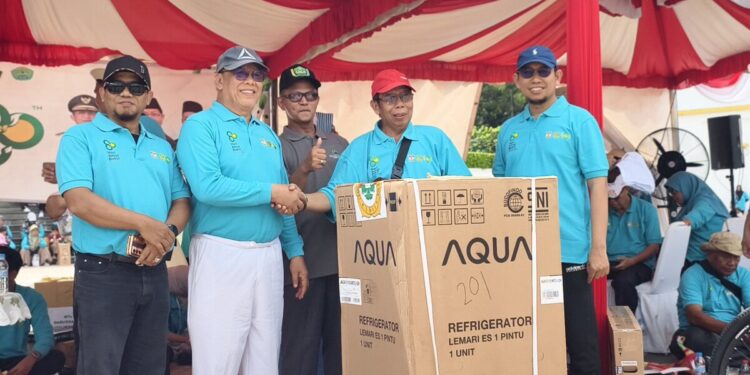 LDII berpartisipasi aktif dan berkontribusi memeriahkan acara puncak Hari Amal Bakti (HAB) Kementerian Agama (Kemenag) ke-80, yang digelar di Kota Balikpapan, Kalimantan Timur, pada Sabtu (10/1/2026). Foto: LINES