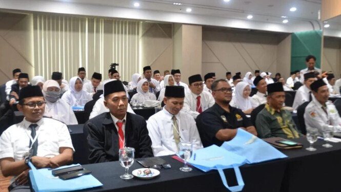 Program Sertifikasi Pembimbing Haji dan Umrah yang digelar Universitas Islam Negeri Prof. K.H. Saifuddin Zuhri Purwokerto bekerja sama dengan Kementerian Haji dan Umrah Kabupaten Banyumas, yang berlangsung pada 15-20 Desember 2025. Foto: LINES