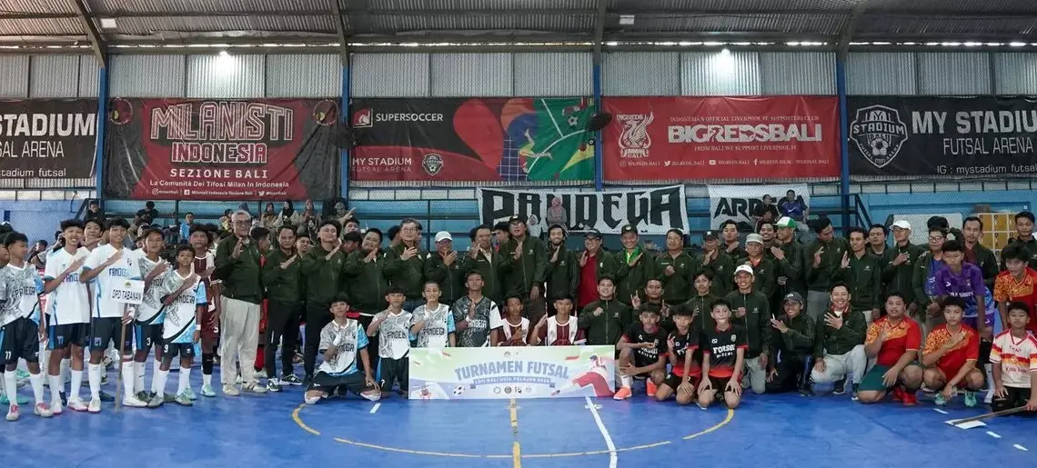 DPW LDII Bali menggelar Turnamen Futsal Usia Pelajar LDII Bali Cup 2026 di My Stadium Futsal, Denpasar. Foto: LINES.