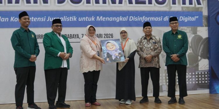 DPW LDII Jawa Timur bekerjasama dengan Dinas Komunikasi dan Informatika (Kominfo) Provinsi Jawa Timur untuk menggelar pelatihan jurnalistik. Foto: LINES.