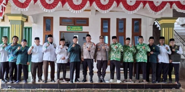 DPD LDII Way Kanan menerima kunjungan Kapolres Way Kanan, AKBP Didik Kurnianto. Foto: LINES.