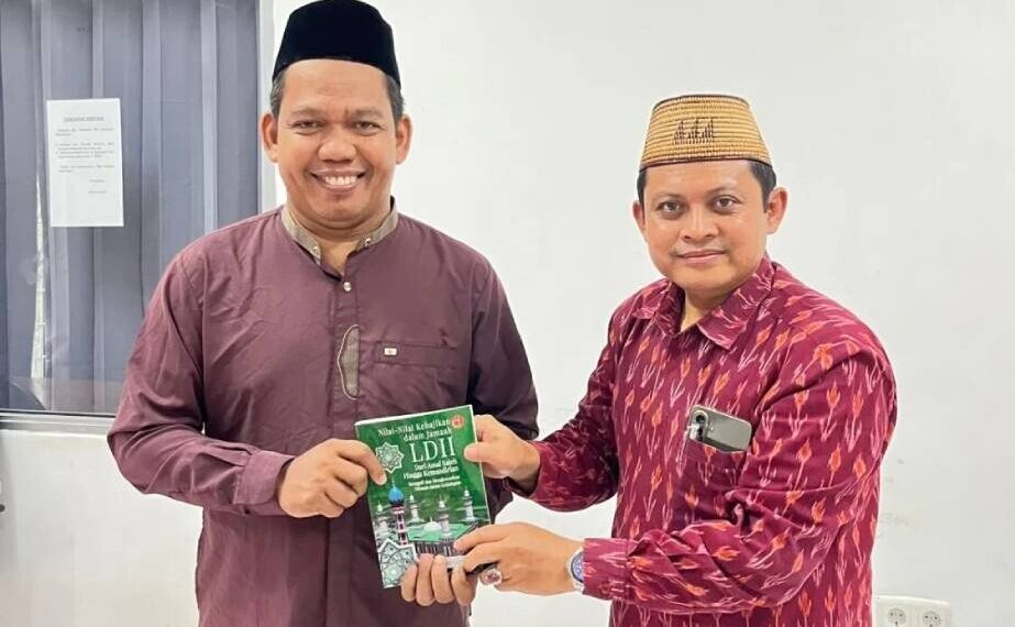 Cendekiawan muda Nahdlatul Ulama (NU) silaturahim ke Pondok Pesantren Al-Risalah Batetangnga, Kabupaten Polewali Mandar. Foto: LINES.