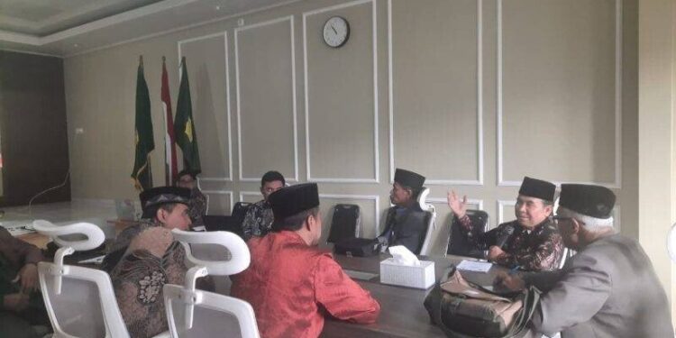 DPW LDII Jawa Barat menggelar konsolidasi organisasi bersama DPD LDII se-Bandung Raya. Foto: LINES.