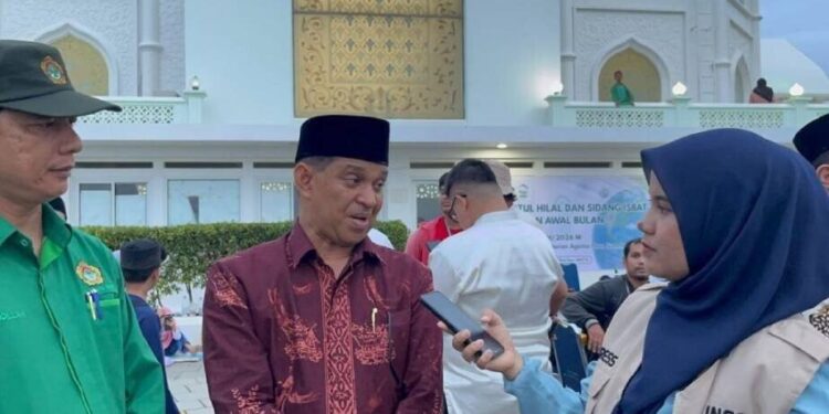 LDII Sumatera Barat ikut memantau hilal. Foto: LINES.