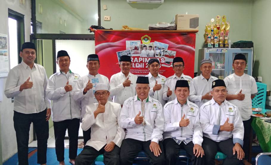 LDII Magelang mengikuti Rapimnas secara daring. Foto: LINES.