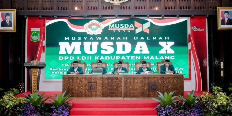 Bupati Malang M. Sanusi mengapresiasi visi pembentukan sumber daya manusia (SDM) profesional dan religius. Foto: LINES.