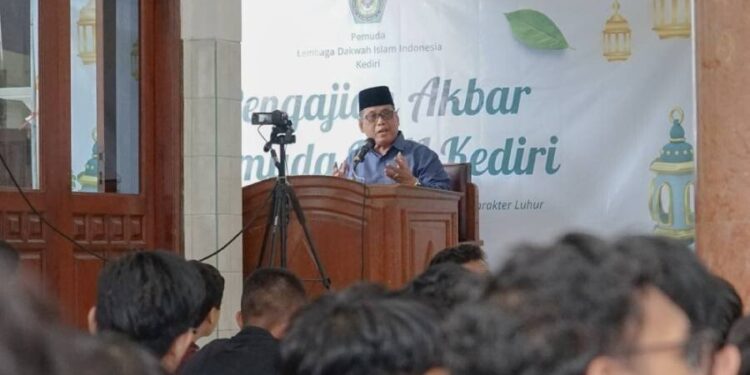 DPD LDII Kota Kediri menggelar Pengajian Akbar Pemuda LDII. Foto: LINES.